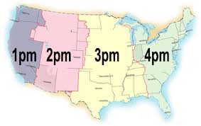 Time zone differences